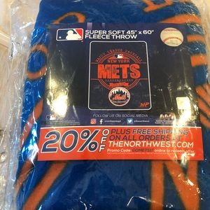 New York Mets fleece blanket